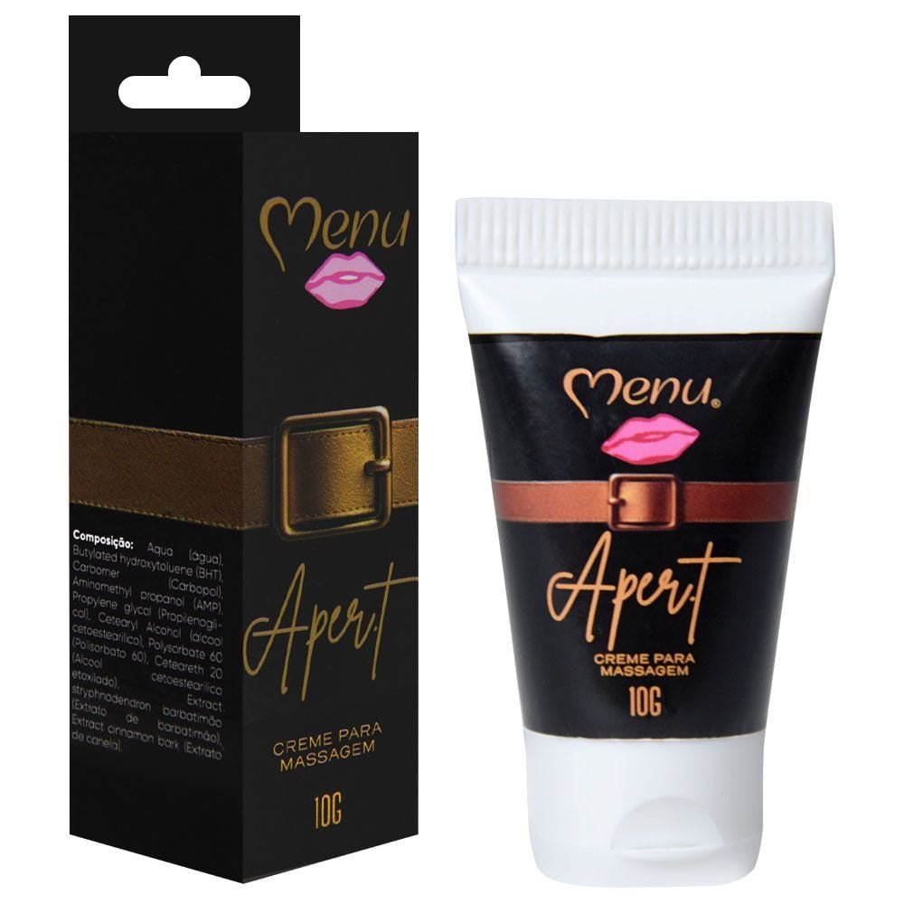 Apert Creme Adstringente 10g Menu Dos Prazeres