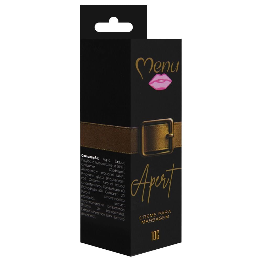 Apert Creme Adstringente 10g Menu Dos Prazeres