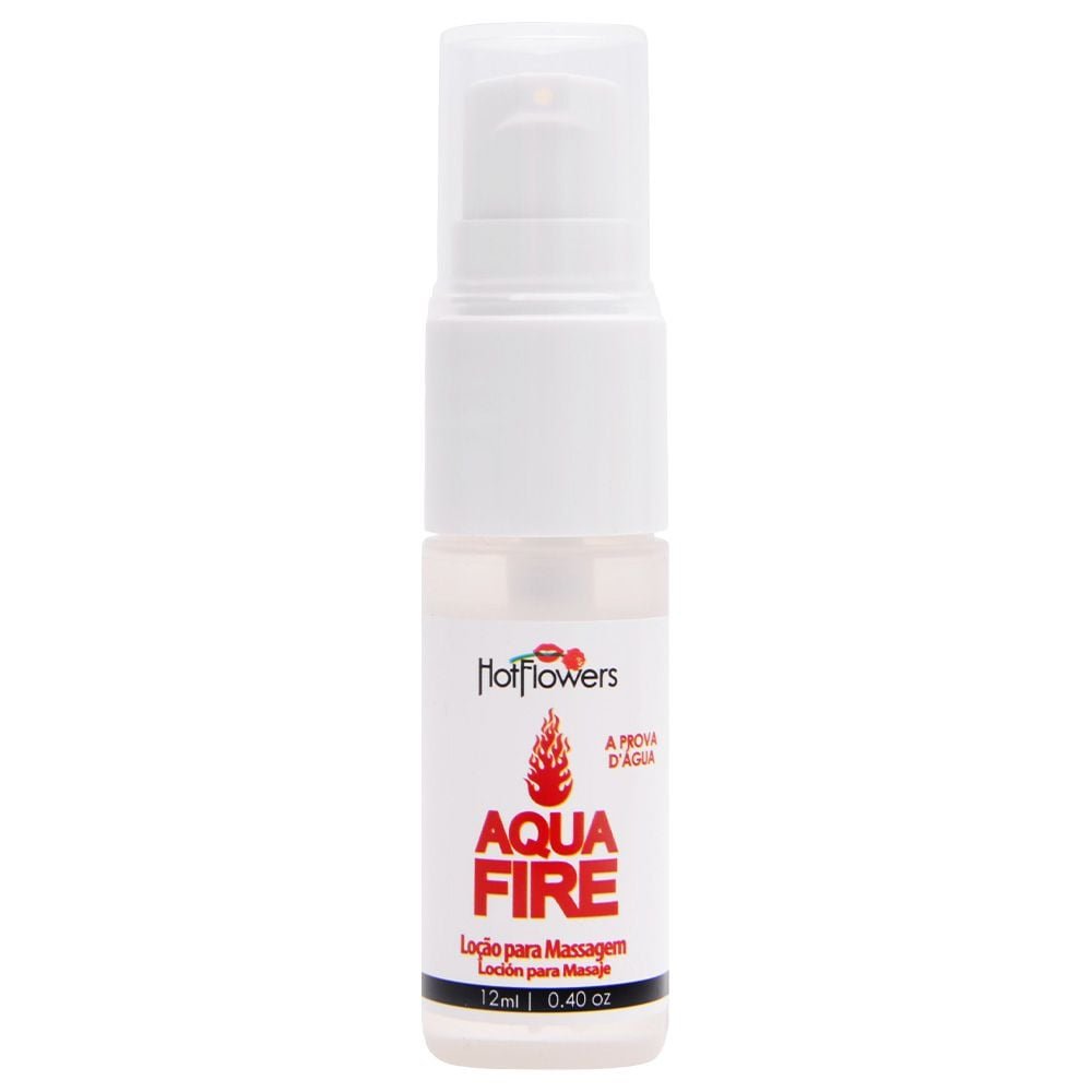 Aqua Fire Lubrificante 12ml Hot Flowers