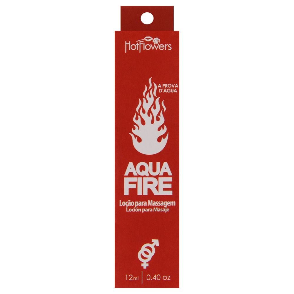Aqua Fire Lubrificante 12ml Hot Flowers