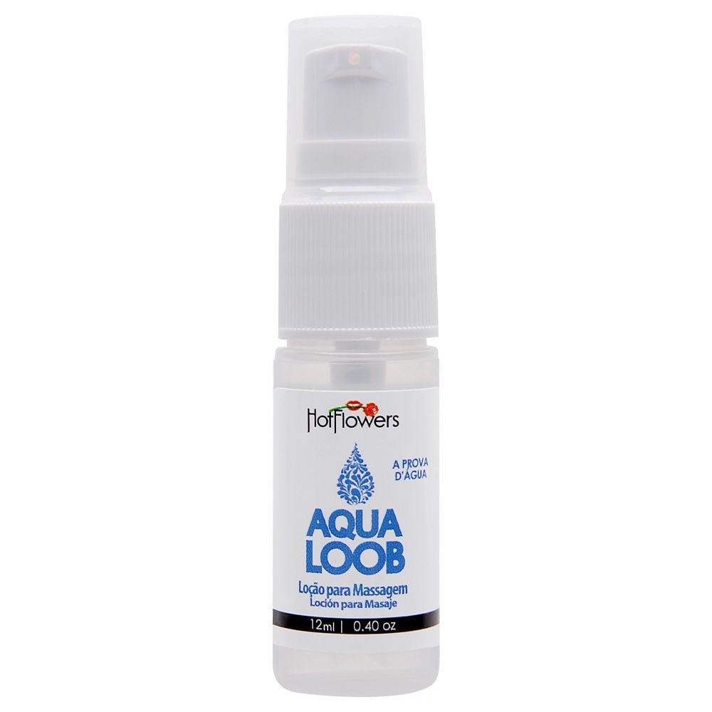 Aqua Loob Lubrificante Spray 12ml Hot Flowers
