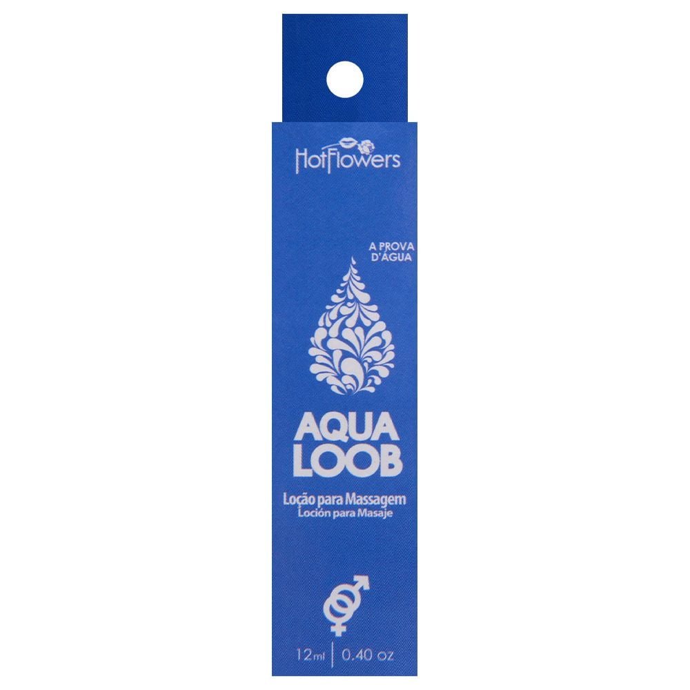 Aqua Loob Lubrificante Spray 12ml Hot Flowers
