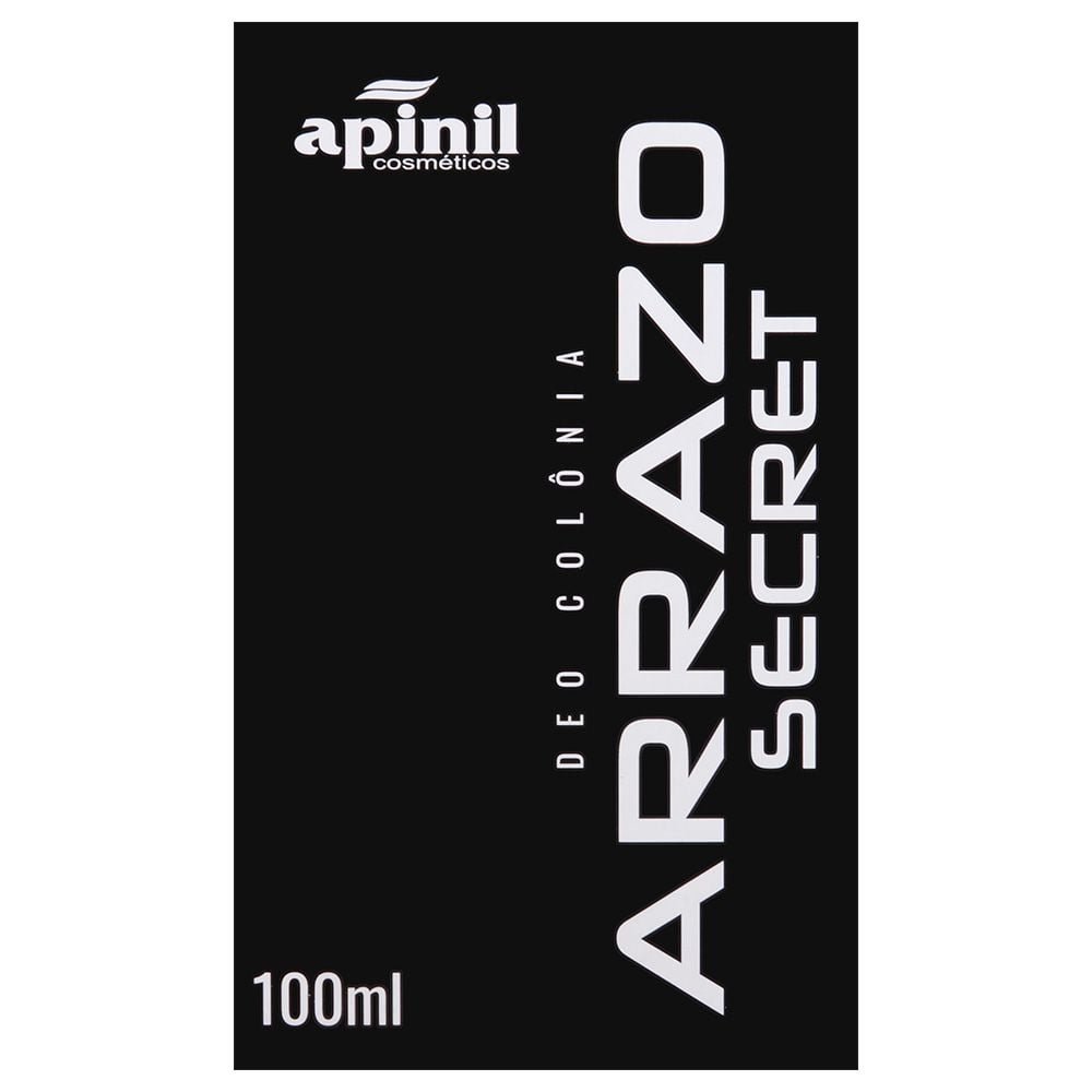 Arrazo Secret Deo Colônia Masculina 100ml Apinil