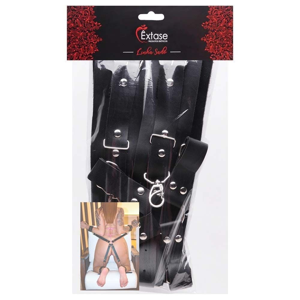 Arreio Harness Algema Pé E Mão êxtase