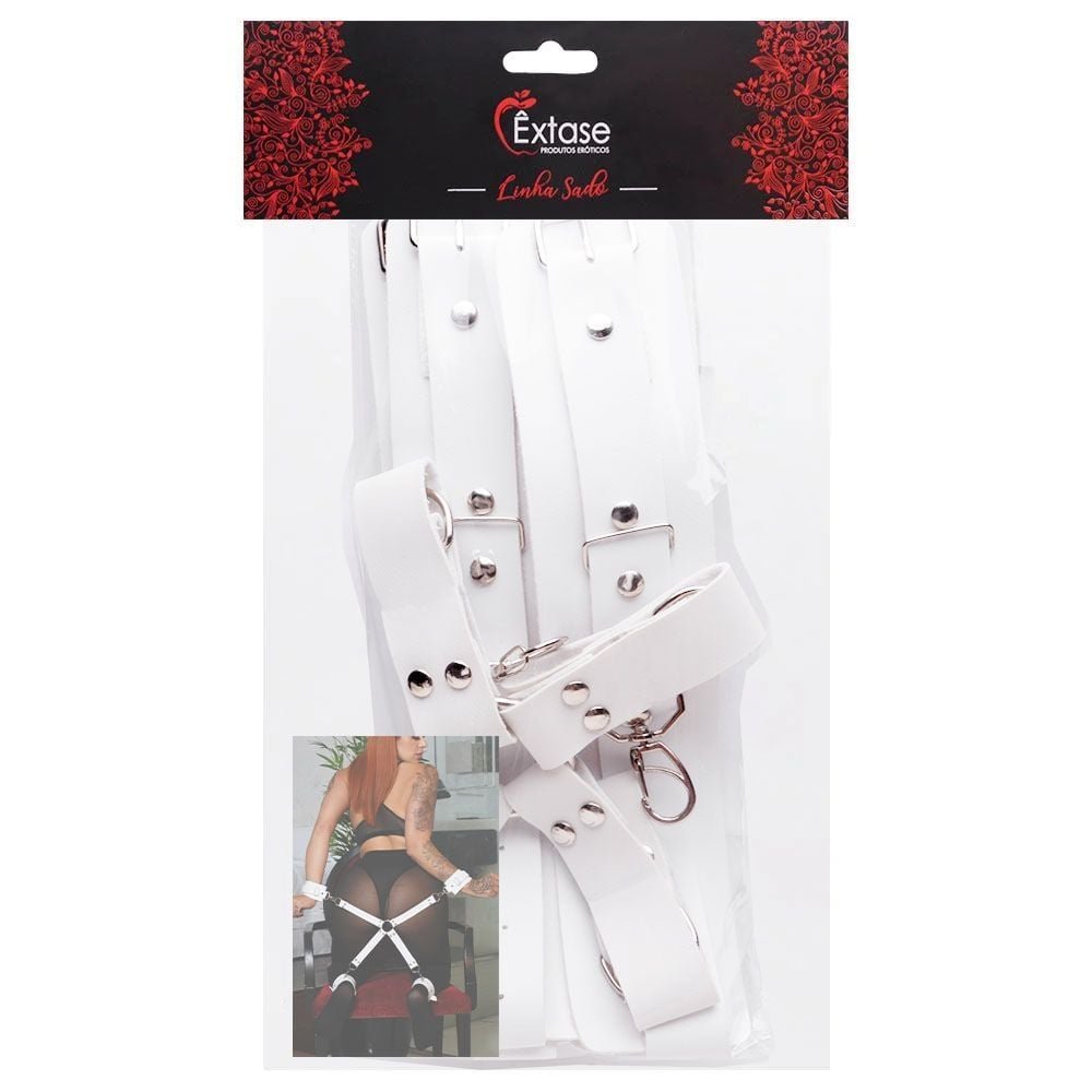 Arreio Harness Algema Pé E Mão êxtase