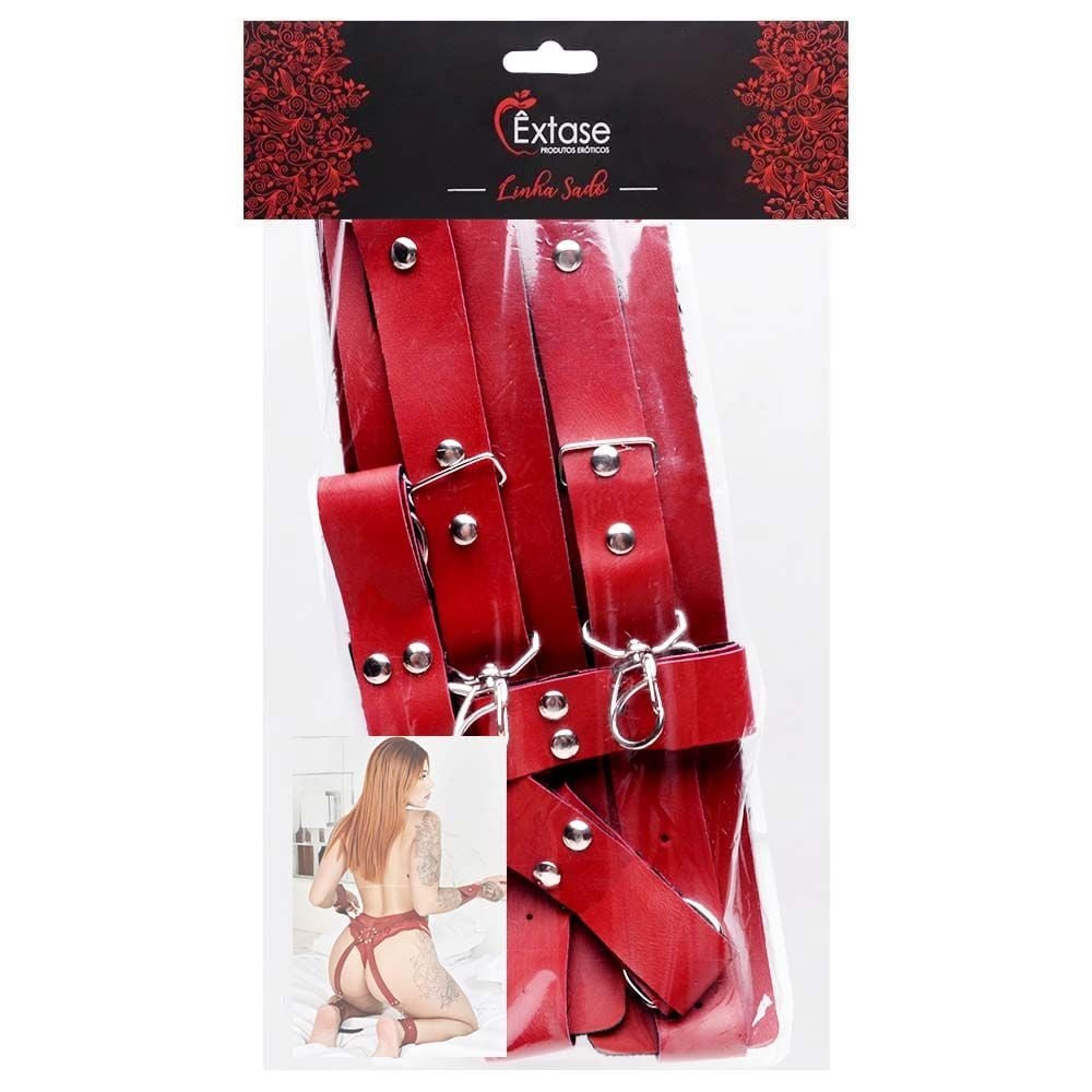 Arreio Harness Algema Pé E Mão êxtase