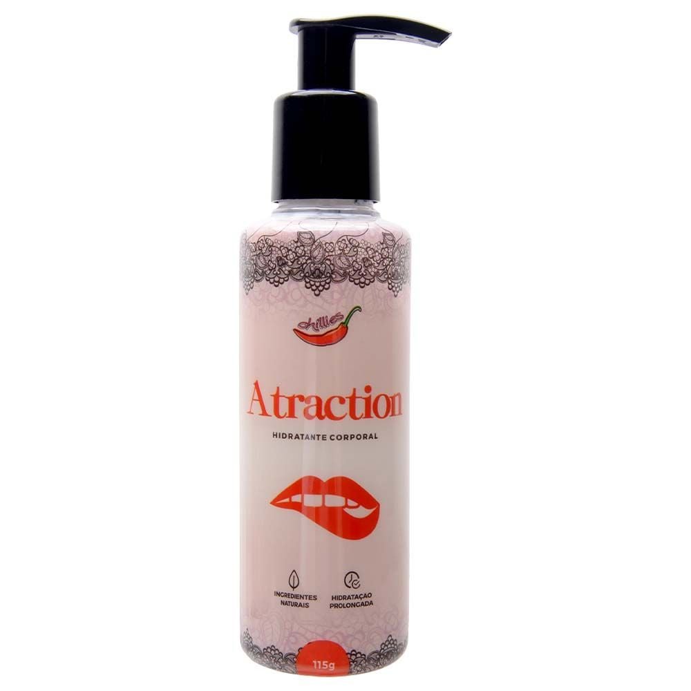 Atraction Creme Hidratante Sensual 115g Chillies