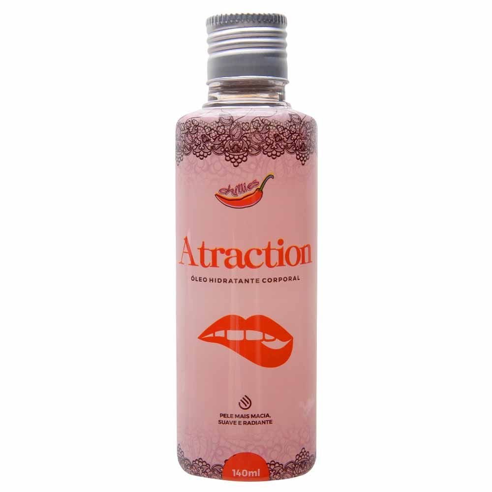 Atraction óleo Hidratante Sensual 140ml Chillies