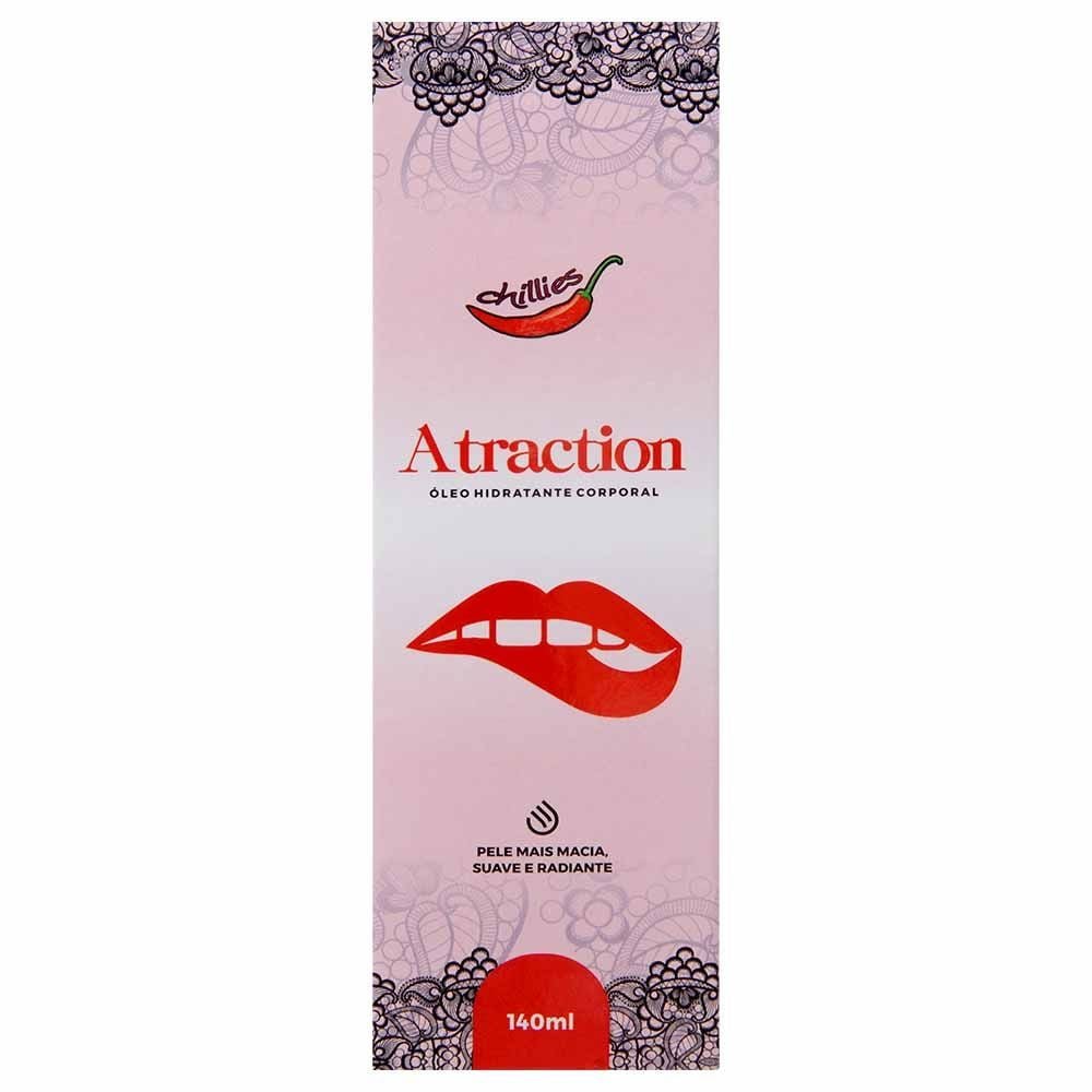 Atraction óleo Hidratante Sensual 140ml Chillies