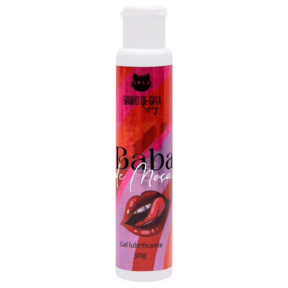 Baba De Moça Gel Lubrificante 50g Banho De Gata