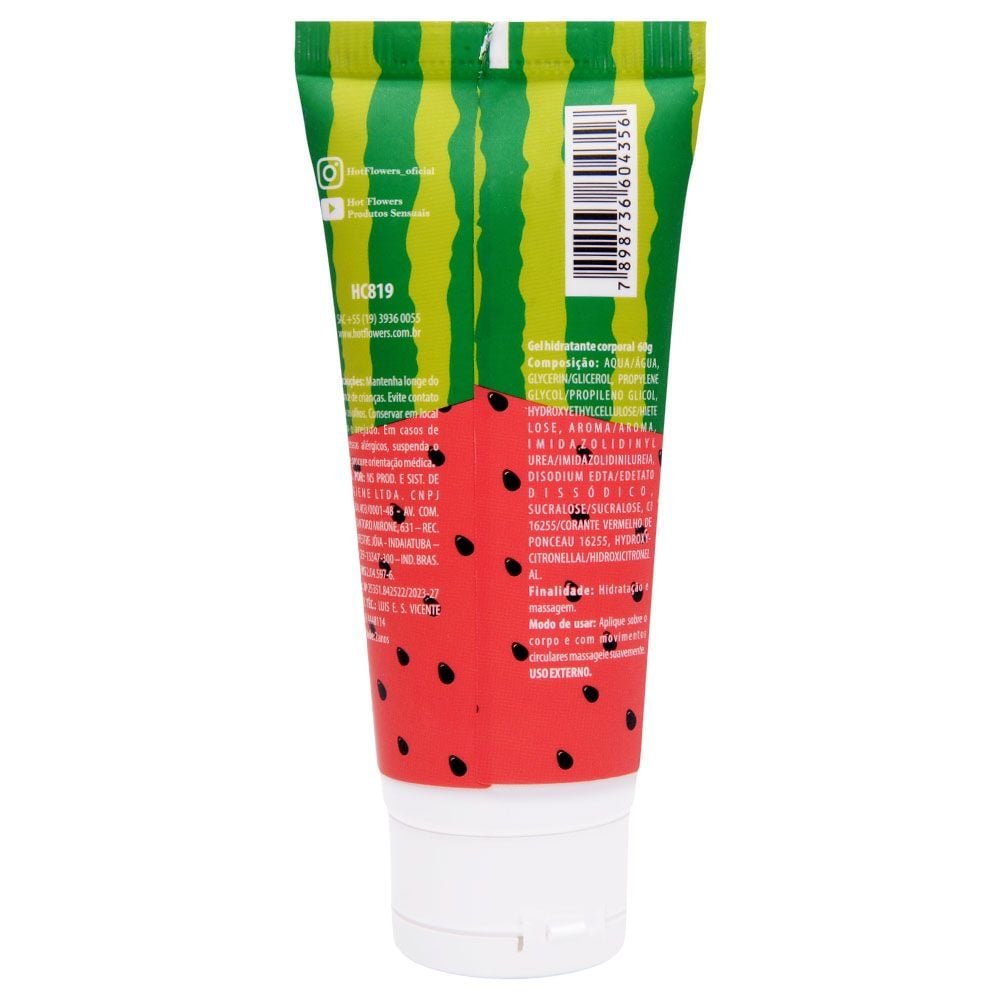 Babaloo Gel Lub Super Deslizante 60g Hot Flowers