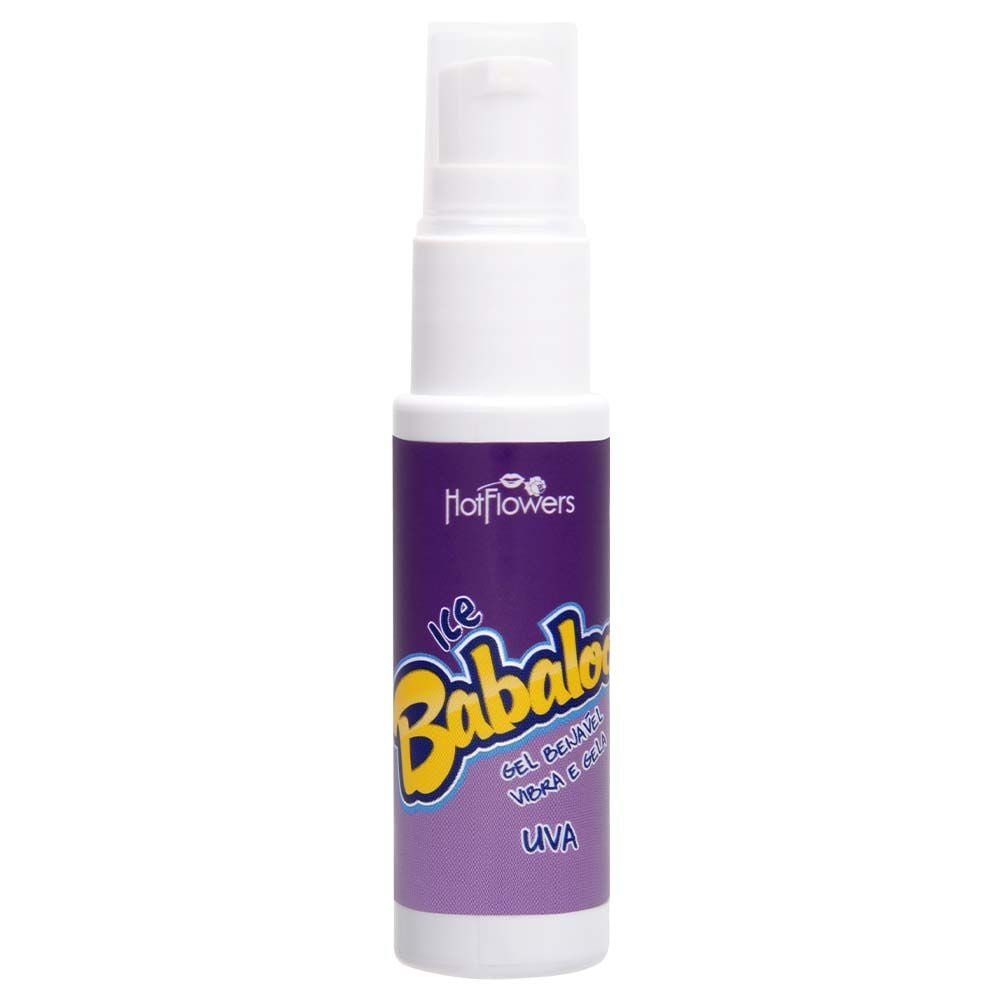 Babaloo Gel Vibrador Ice Beijável 15g Hot Flowers