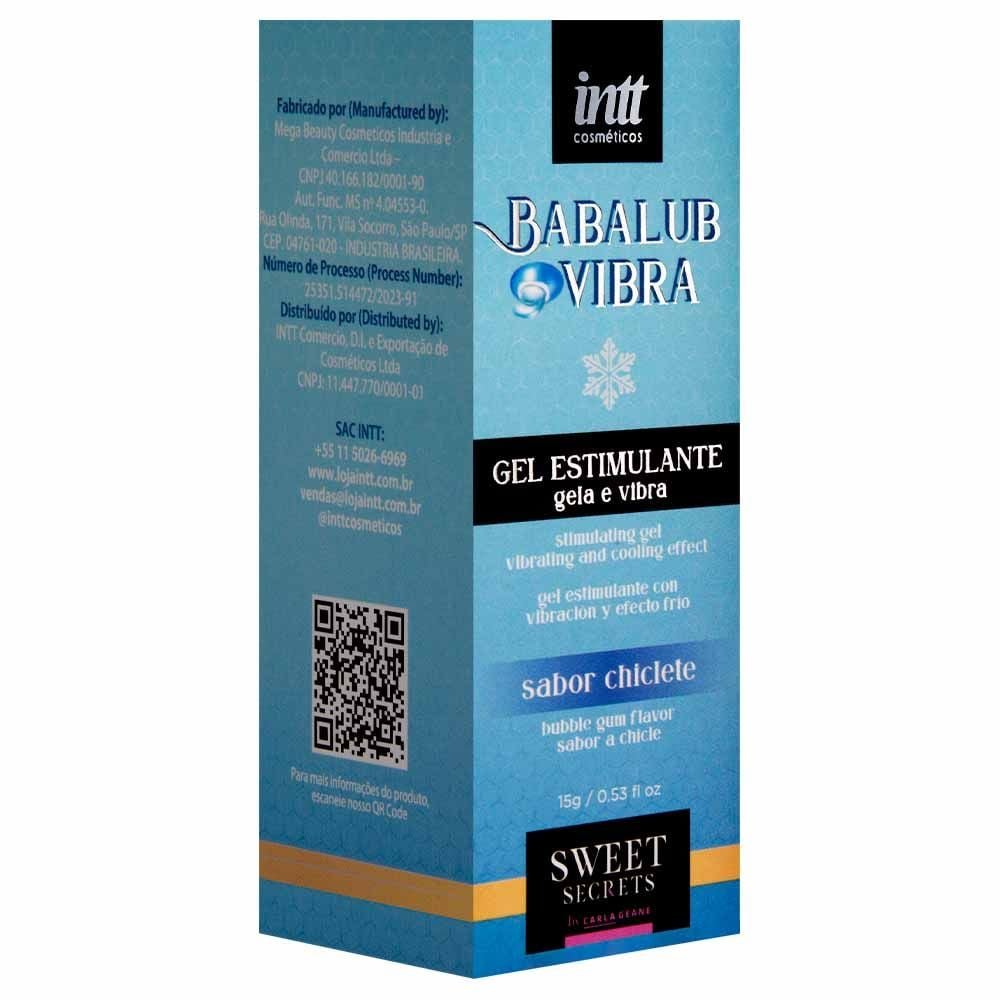 Babalub Vibra Ice Excitante By Carla Geane 15g Intt