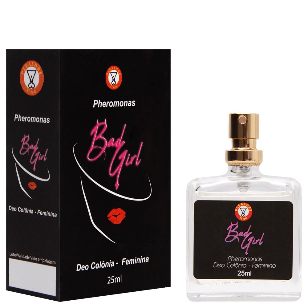 Bad Girl Pheromonas Deo Colônia 25ml Pleasure Line