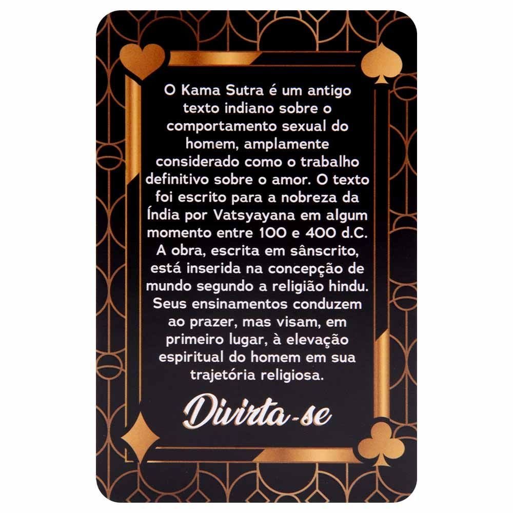 Baralho Kama Sutra Erótico Soft 55 Cartas Copag