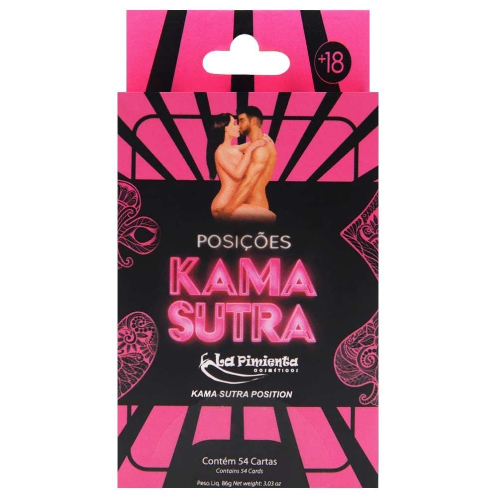 Baralho Posições Kama Sutra 54 Cartas La Pimienta