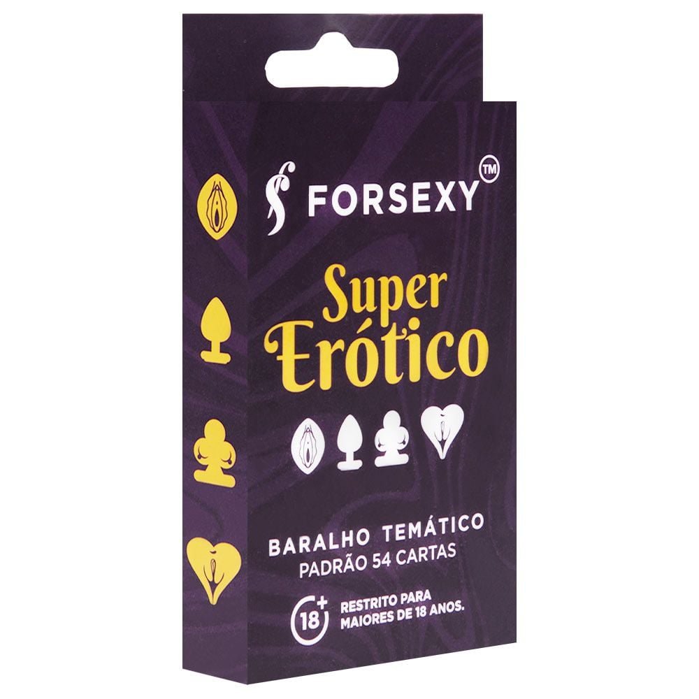 Baralho Temático Super Erótico 54 Cartas For Sexy