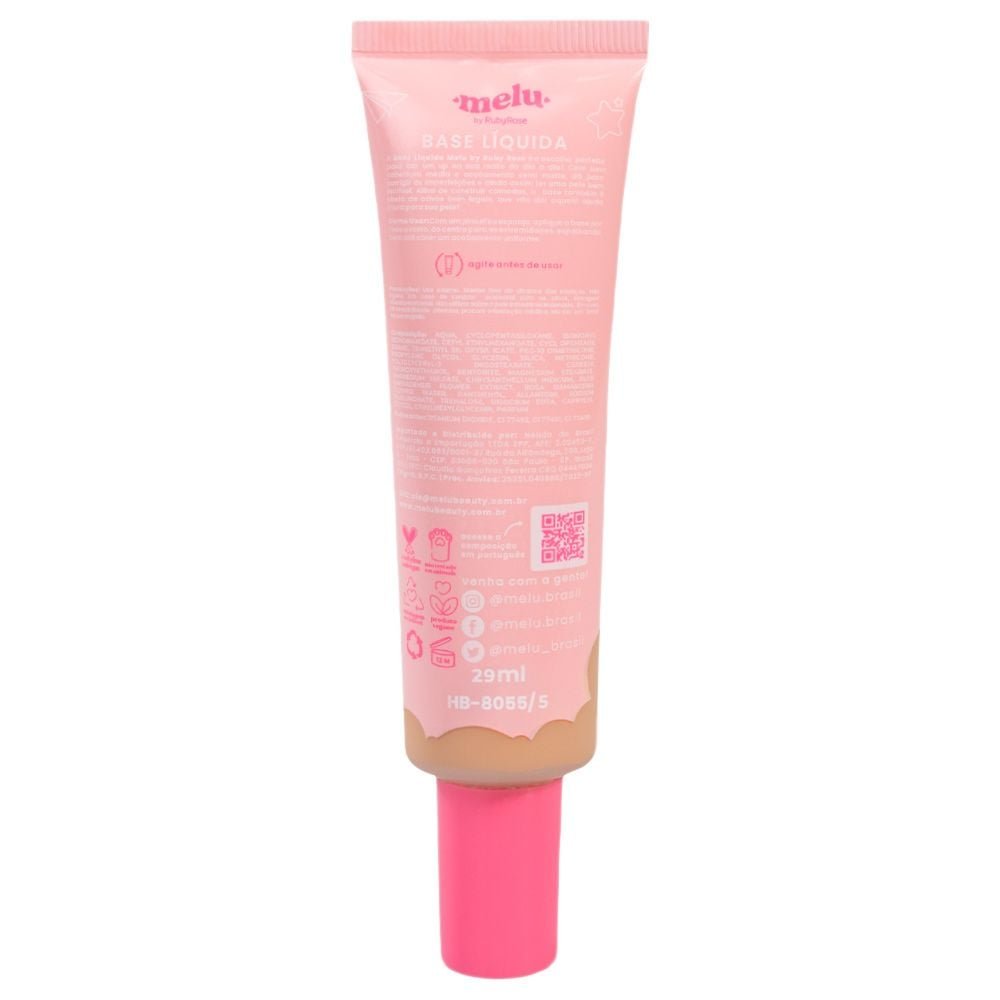 Base Líquida 29ml Melu Ruby Rose