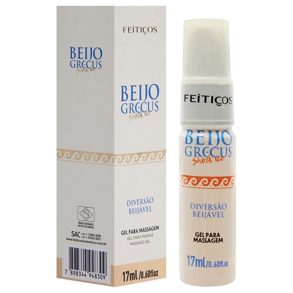 Beijo Grecus Shock Ice 17ml Feitiços