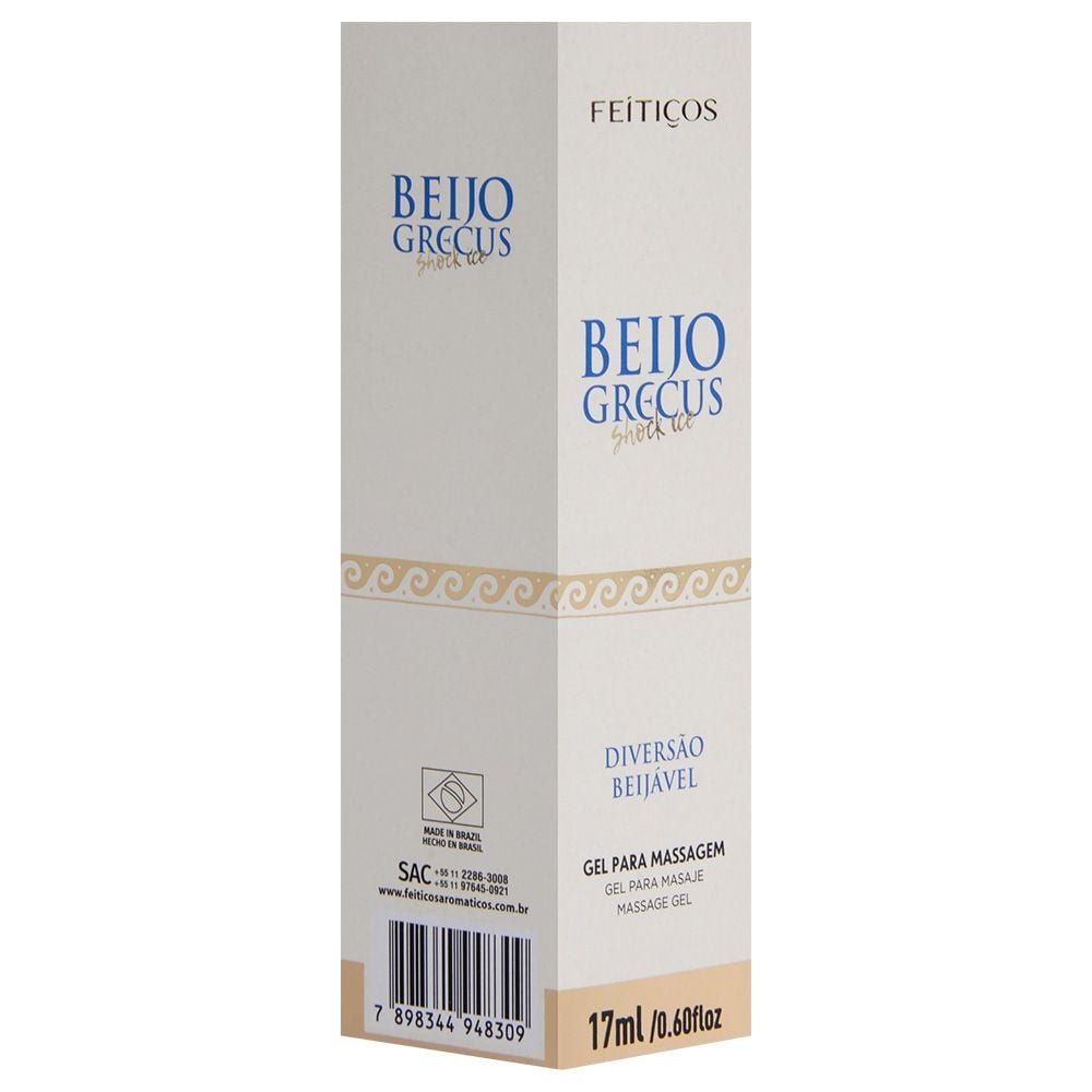 Beijo Grecus Shock Ice 17ml Feitiços