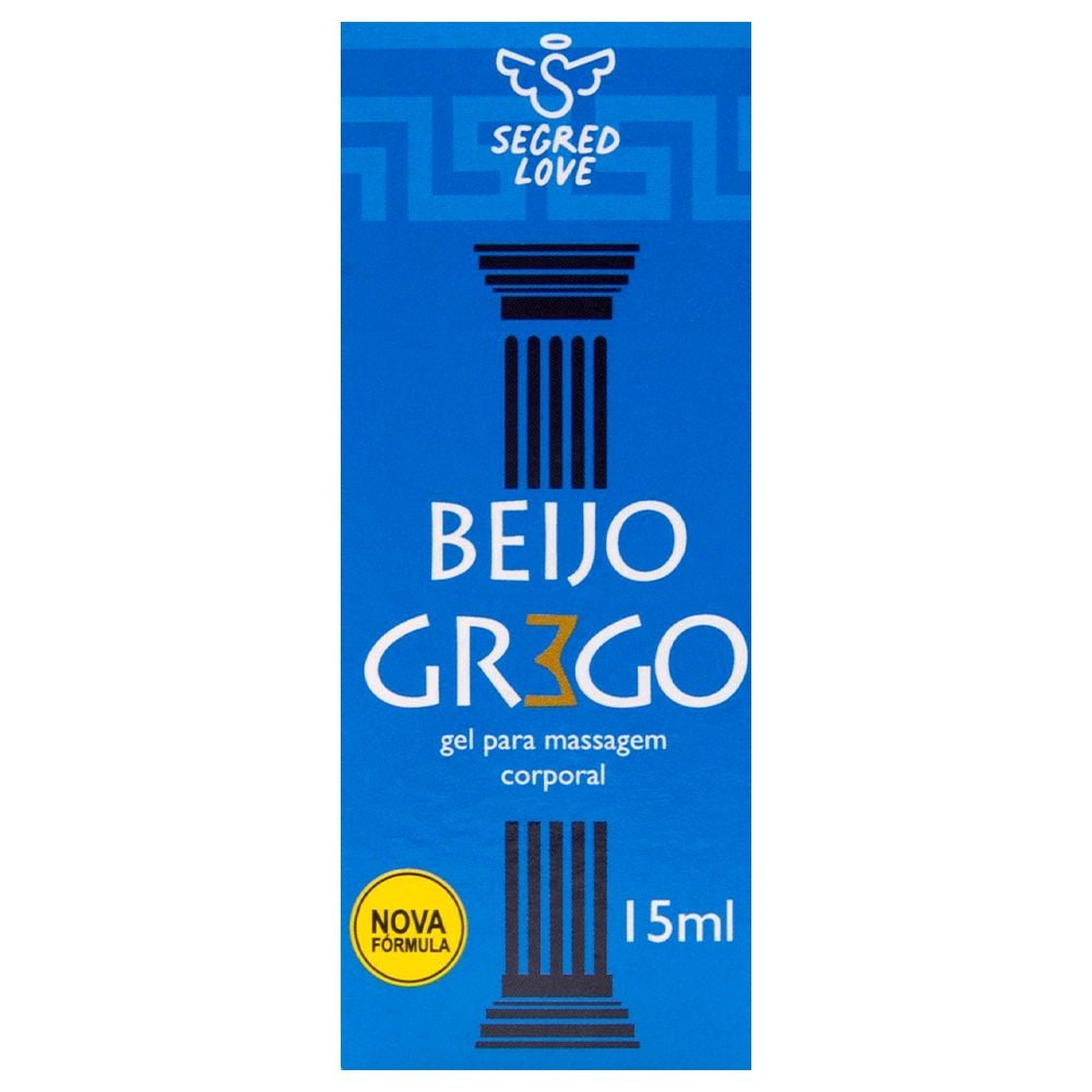 Beijo Grego Gel Beijável 15ml Segred Love