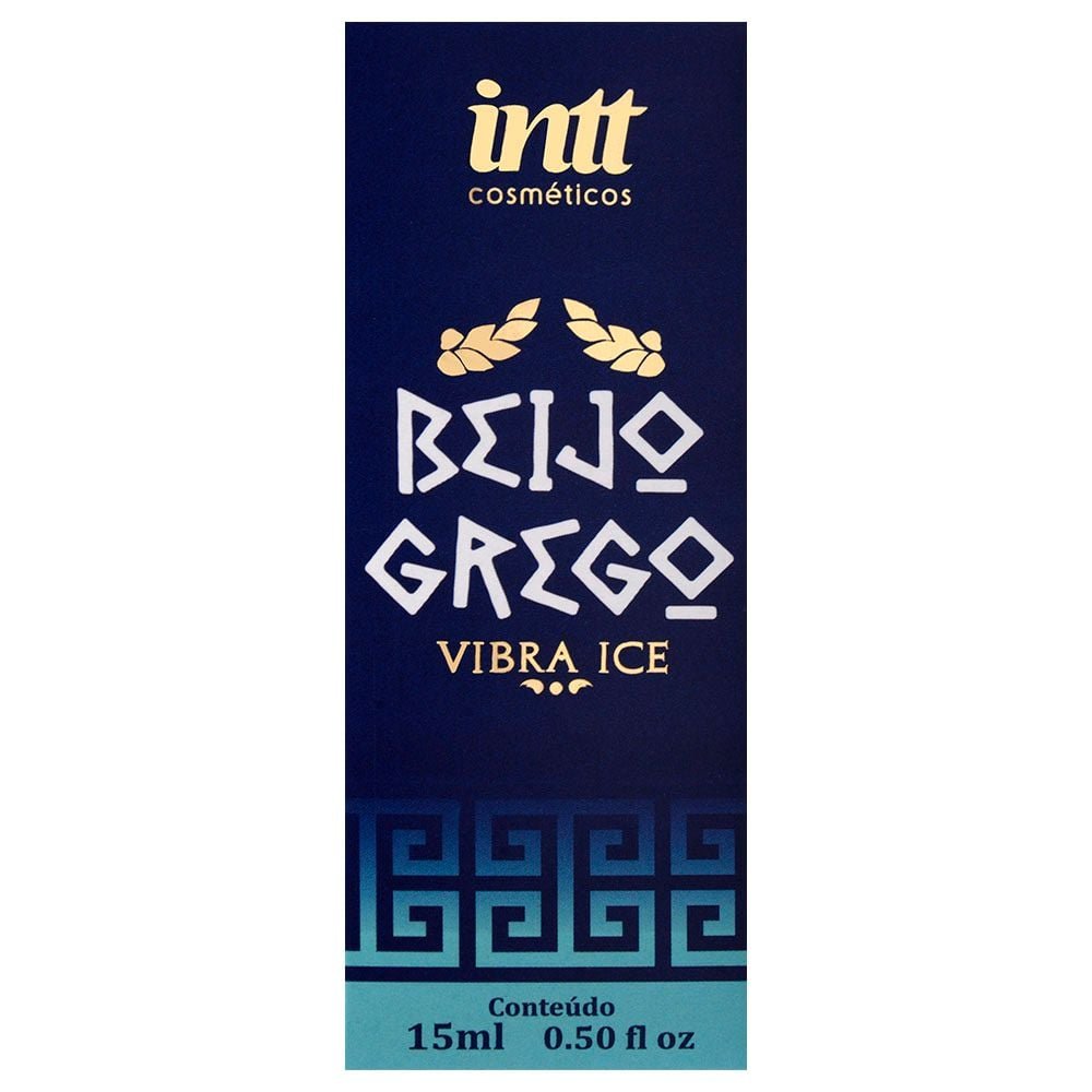 Beijo Grego Gel Sexo Anal Vibra Ice 15ml Intt