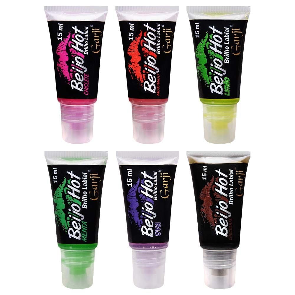 Beijo Hot Brilho Labial 15ml Garji