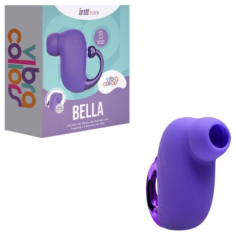Bella Roxo 7 Modos Ondas Pressão E Tapping Intt