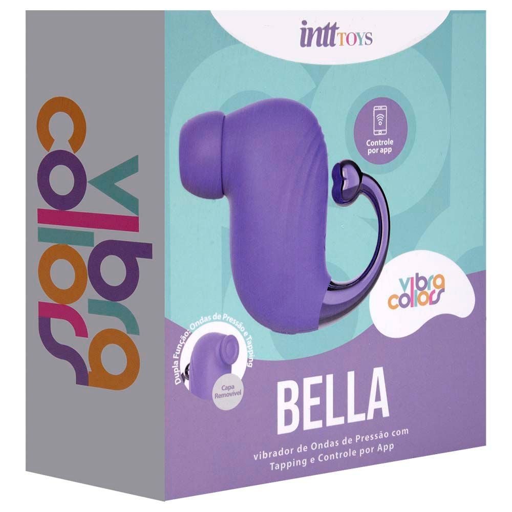 Bella Roxo 7 Modos Ondas Pressão E Tapping Intt
