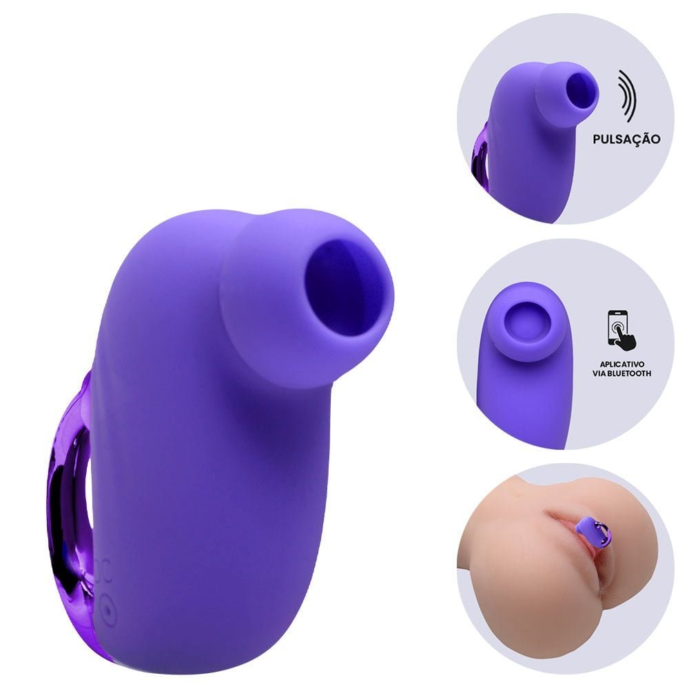 Bella Roxo 7 Modos Ondas Pressão E Tapping Intt