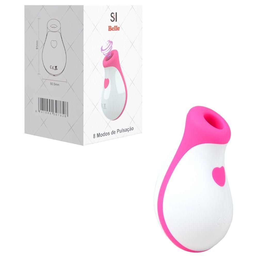 Belle Estimulador Clitóris 8 Pulsações Da Sexy Import
