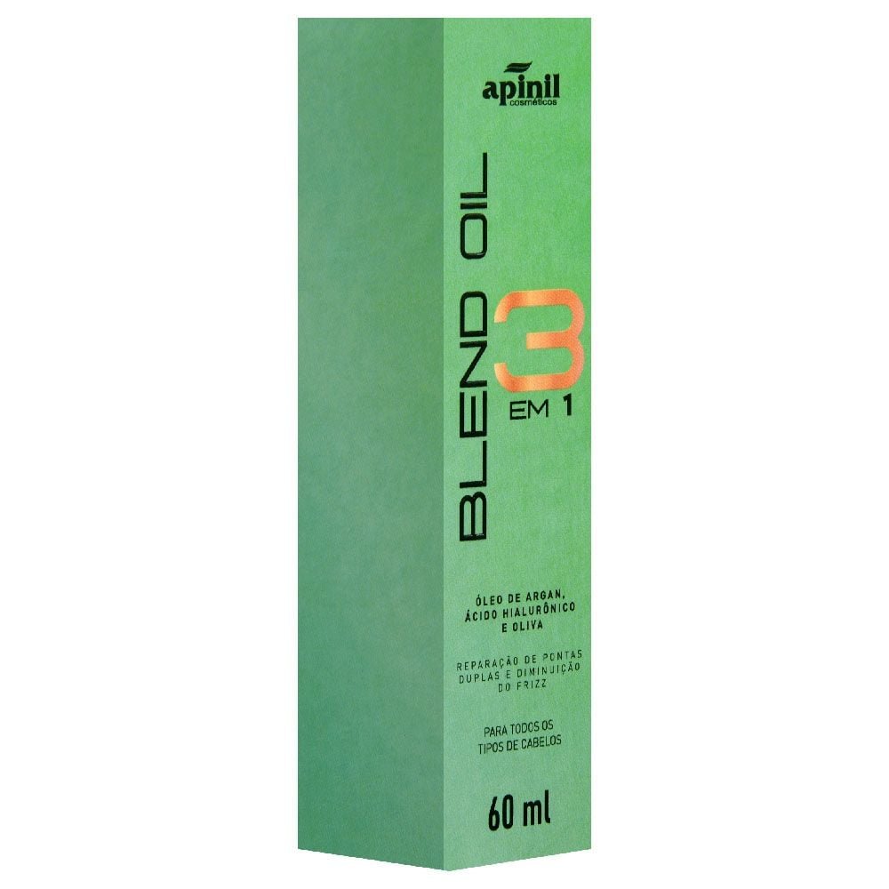 Blend Oil 3 Em 1 Reparação Capilar 60ml Apinil
