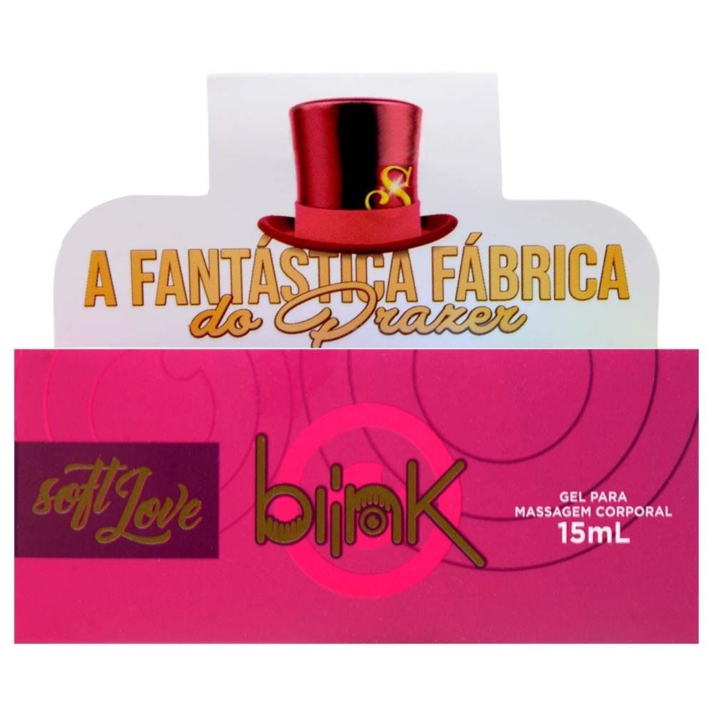 Blink Gel Conforto Anal Piscadinha 15ml Soft Love