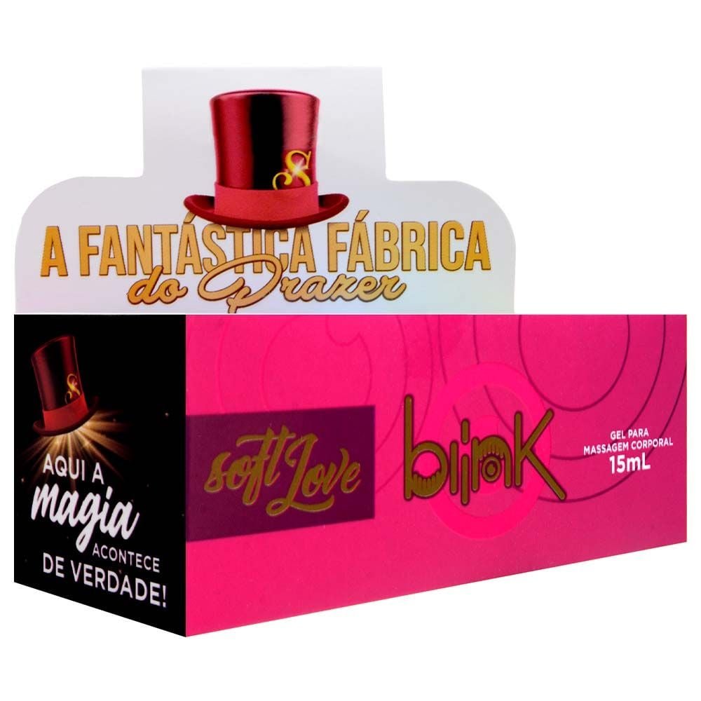 Blink Gel Conforto Anal Piscadinha 15ml Soft Love