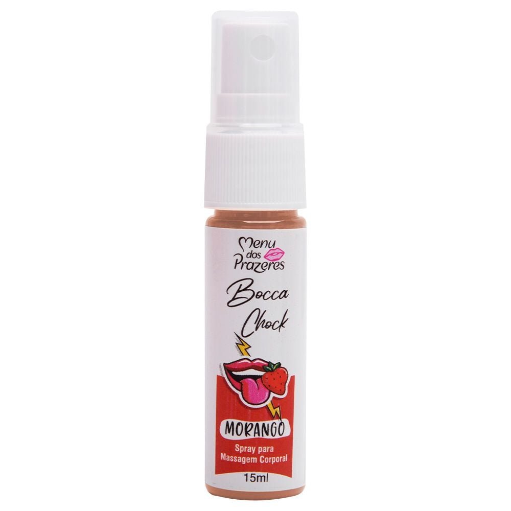 Bocca Chock Spray Excitante 15ml Menu Dos Prazeres
