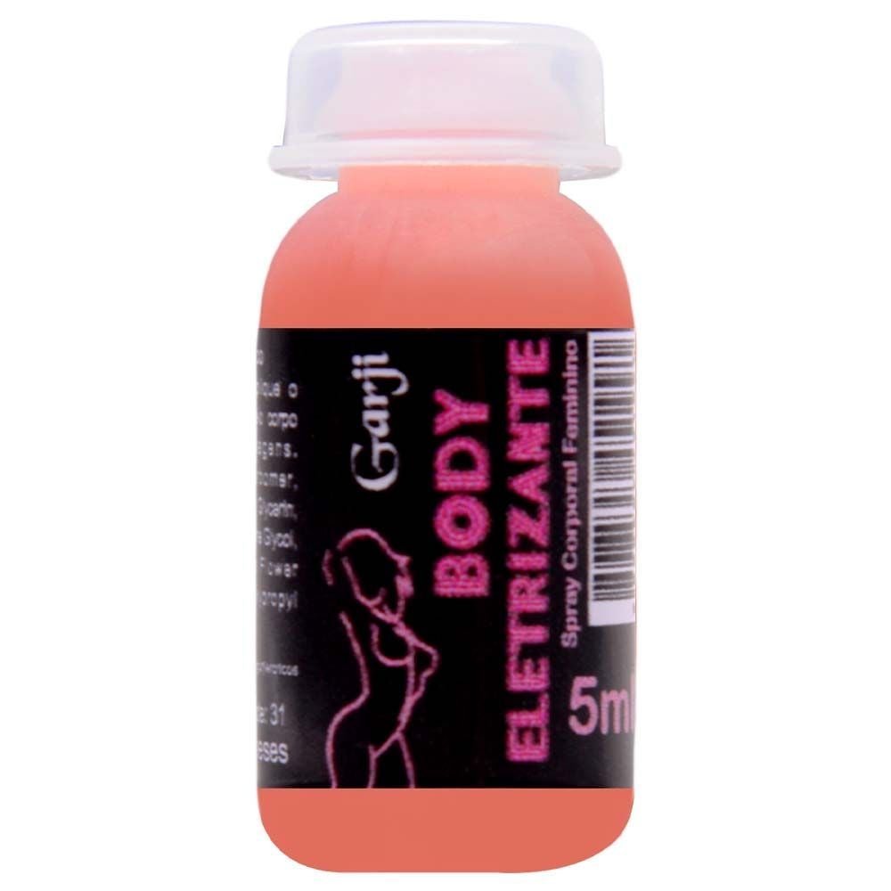 Body Eletrizante Flaconete Vibrador Líquido 5ml Garji