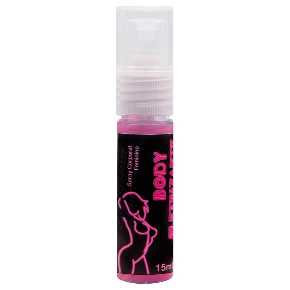 Body Eletrizante Spray Vibrador Líquido 15ml Garji