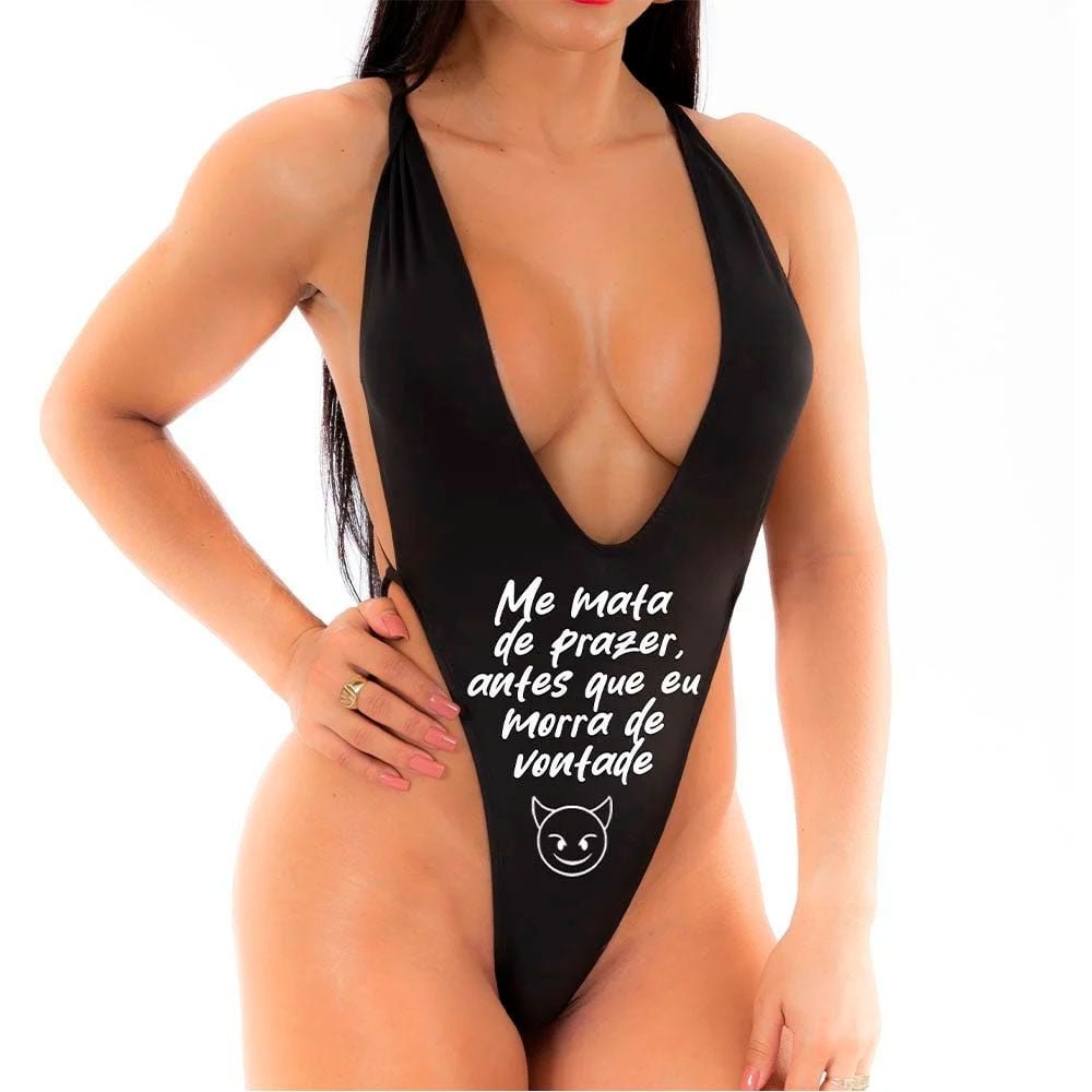 Body Proibidona Me Mata De Prazer Pimenta Sexy