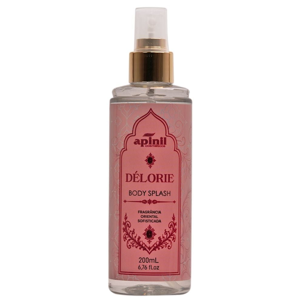 Body Splash Délorie Fragrância Oriental 200ml Apinil