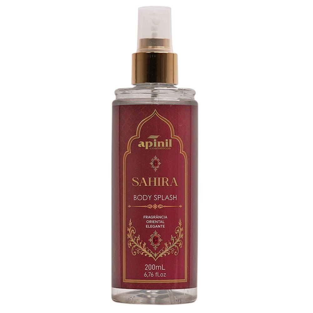Body Splash Sahira Fragrância Oriental 200ml Apinil