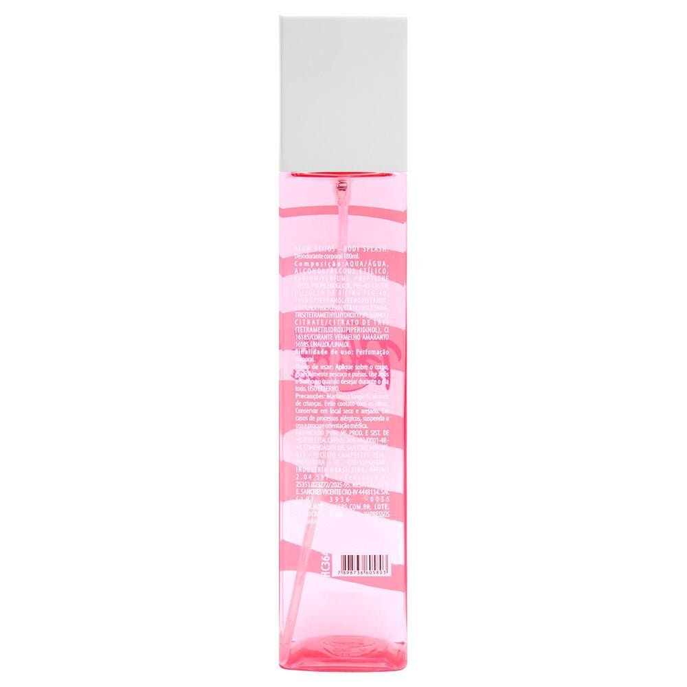 Body Splash Sensual Blow Beijos 180ml Blow Girl