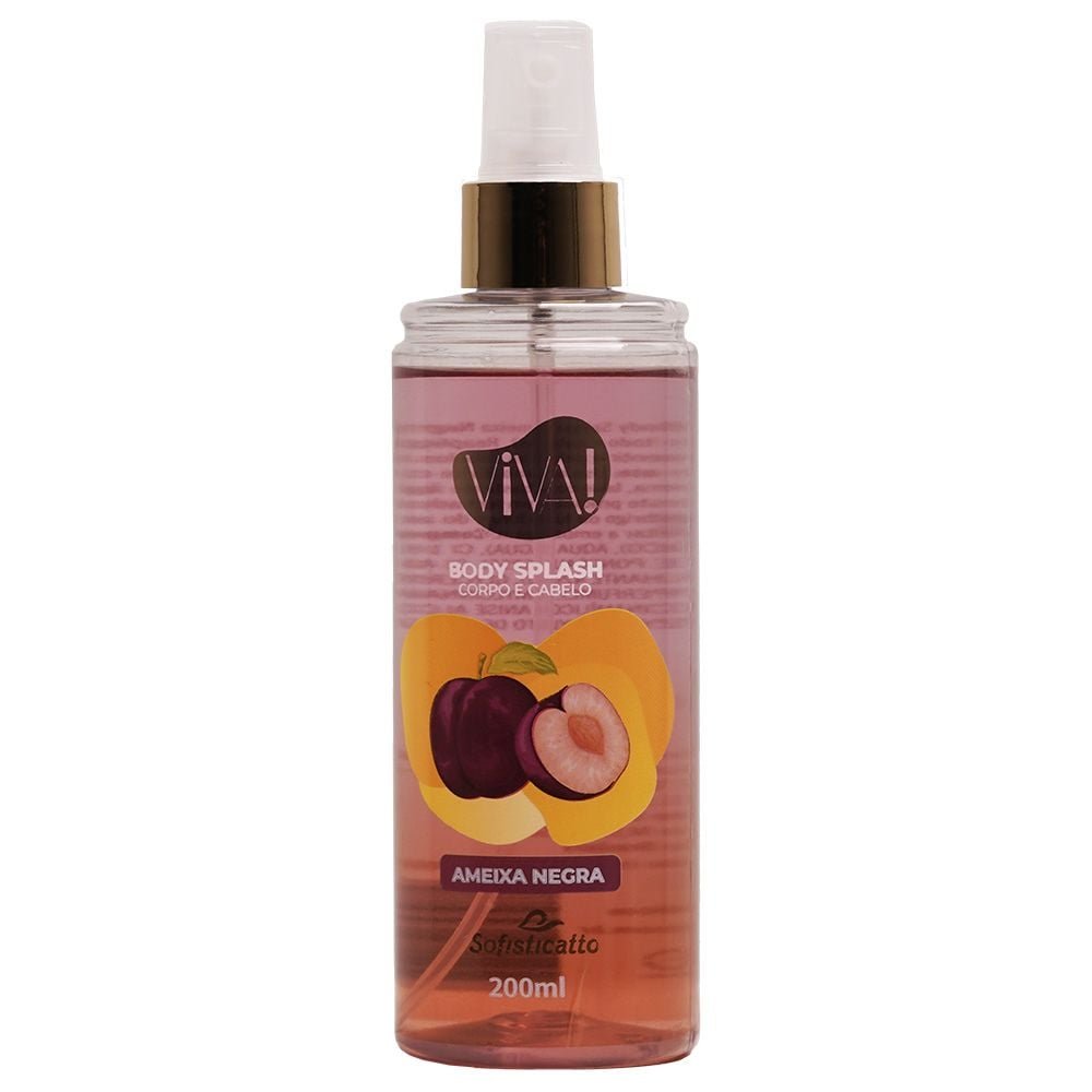 Body Splash Viva Corpo E Cabelo 200ml Sofisticatto