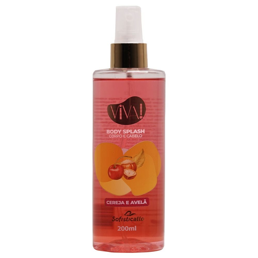 Body Splash Viva Corpo E Cabelo 200ml Sofisticatto