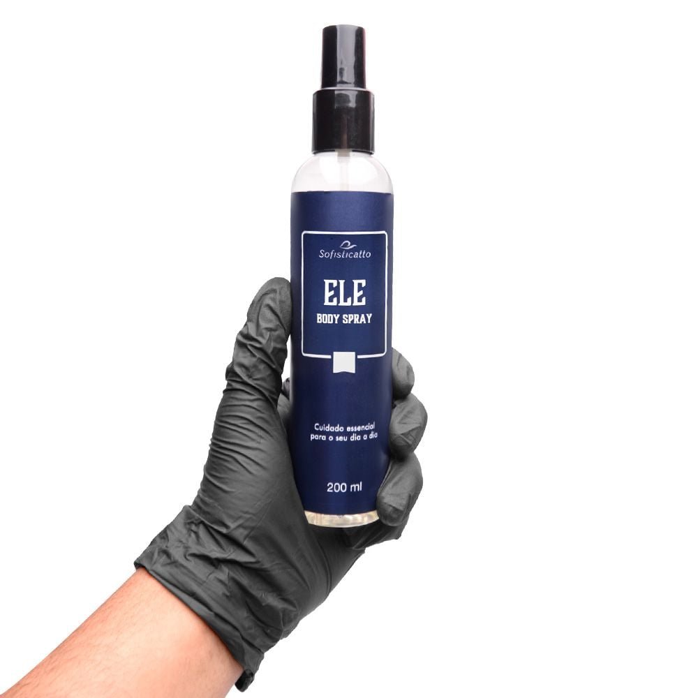 Body Spray Ele Perfume Masculino 200ml Sofisticatto