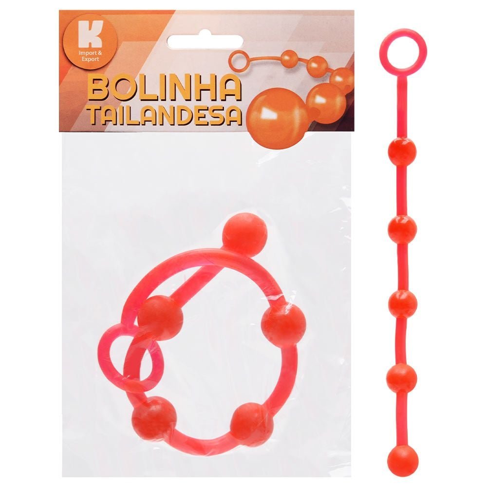 Bolinha Anal Tailandesa Silicone Kgel