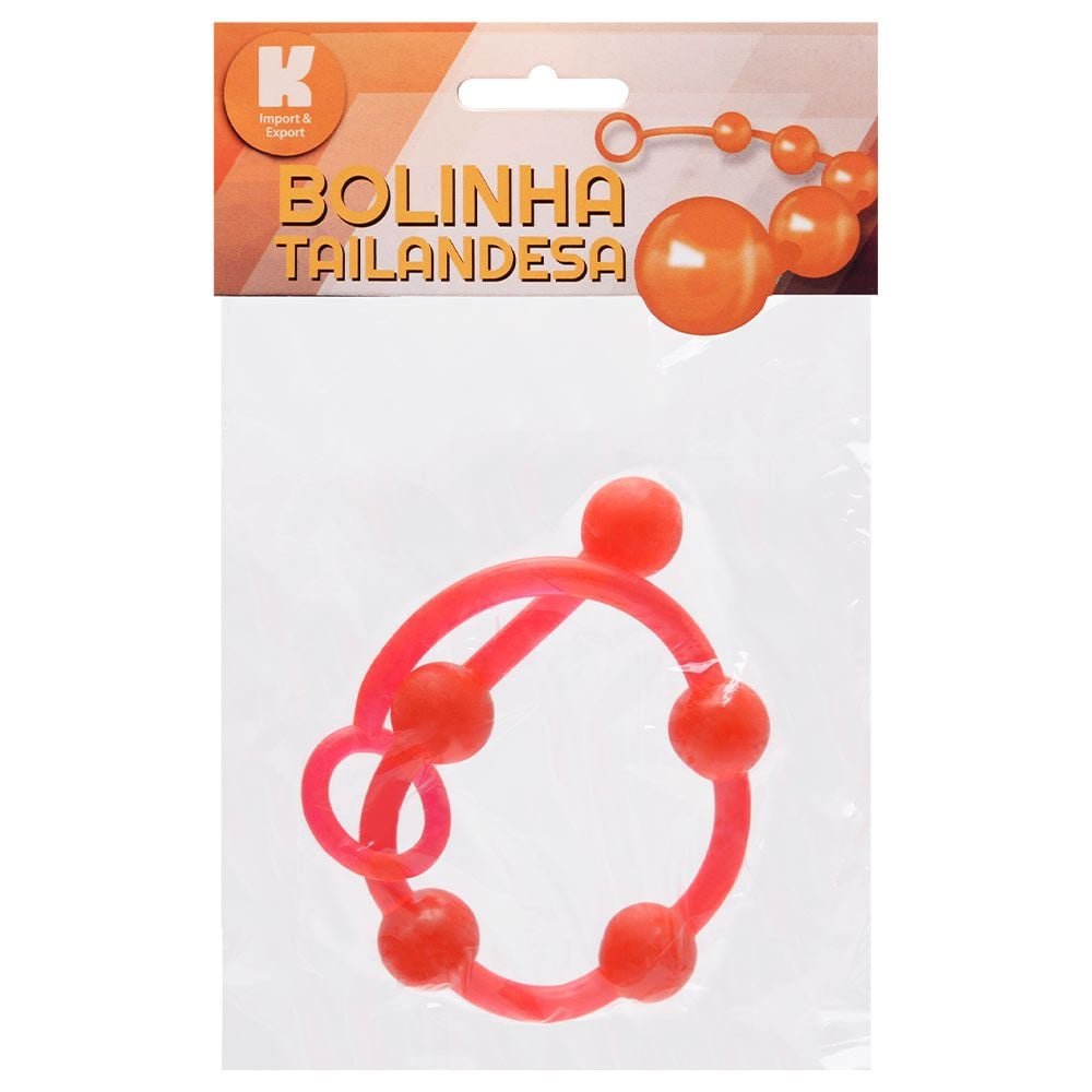 Bolinha Anal Tailandesa Silicone Kgel