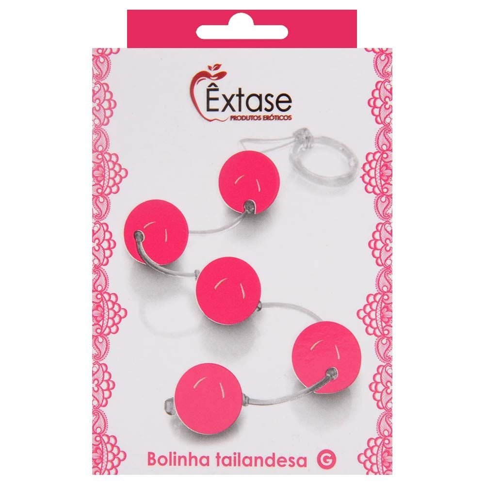 Bolinha Tailandesa Grande 2,5cm 05 Unidades êxtase