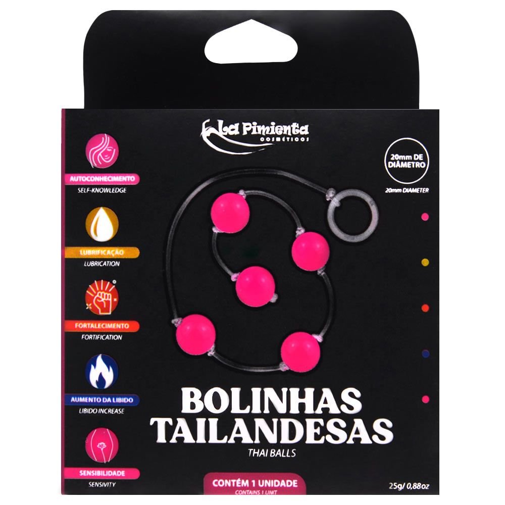 Bolinha Tailandesas P Thai Balls 2cm La Pimienta