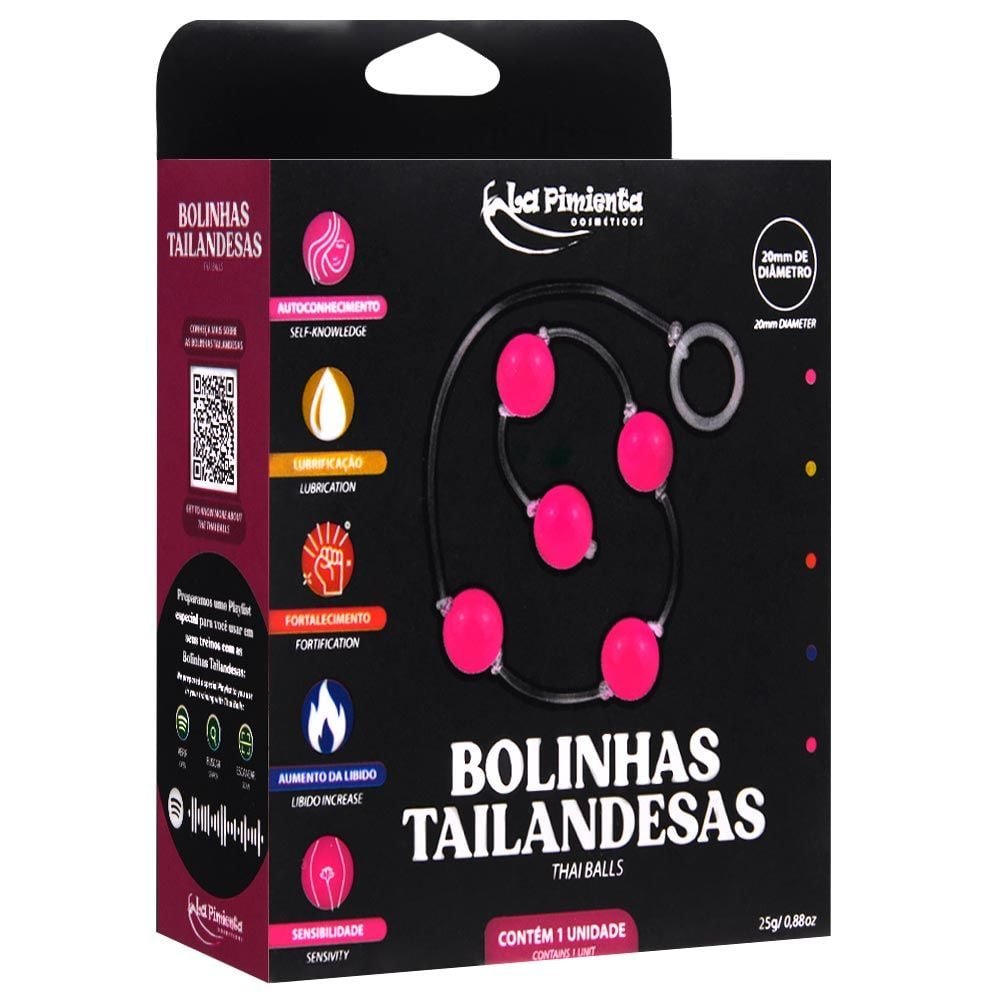 Bolinha Tailandesas P Thai Balls 2cm La Pimienta