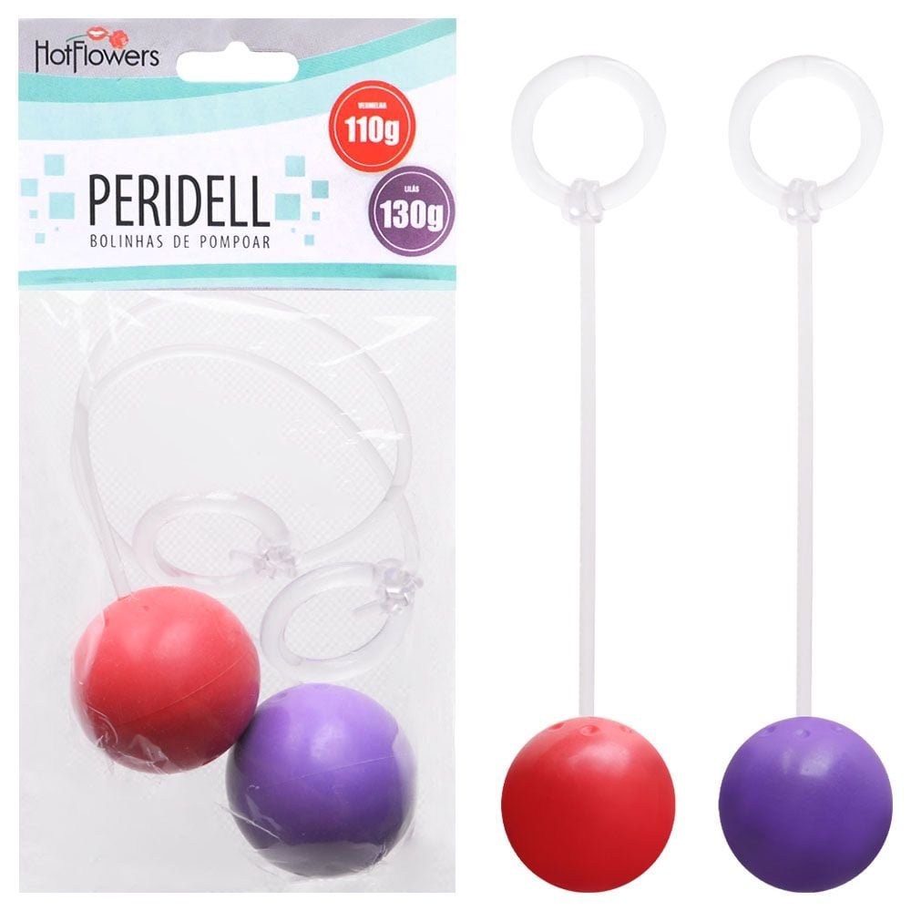 Bolinhas De Pompoar Peridell 110g E 130g Hot Flowers